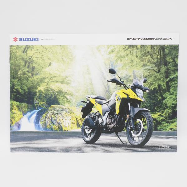 スズキのV-STROM250SXの総合カタログです。2023年10月発行で綺麗な状態です。保存版にぜひ！！ノークレームでお願いします。※ご覧いただいている環境で、色合い等が画面と現物で多少異なる場合がございます。カタログ 雑誌 冊子 説明書