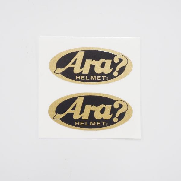 ※1枚※パロディステッカー『Ara?』バイザーやシールドに貼れるサイズです。突っ込み必至のステッカーです。つっこまれたい人必見。よく見るようで、実はオリジナル。さらっと個性的に変えちゃってください。 サイズは約4cm×2cm。※透明素材の商...