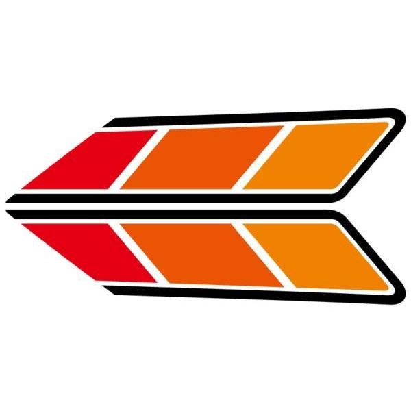 YAMAHA 赤 タンク グラフィックデザイン Yamaha YZF-R1 Sport Bike Graphic Kit (10-13) AMRデカール