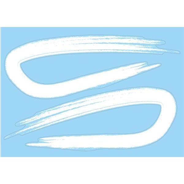 SR400 タンク カール 一筆書き 白 : マニアックコレクション - 通販