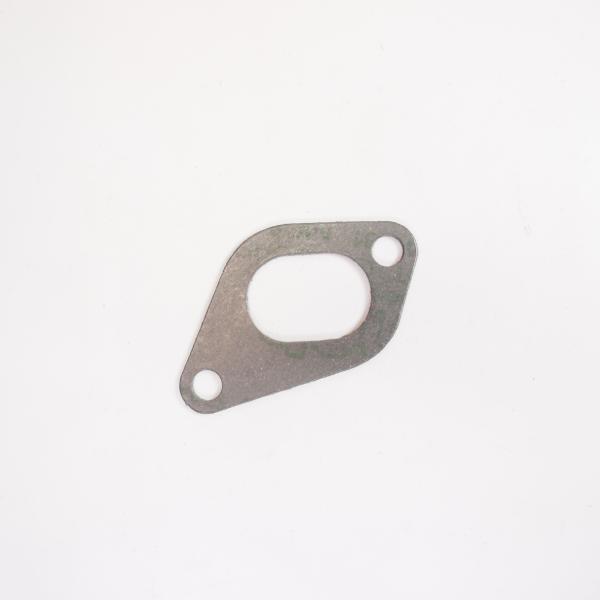 ランブレッタ 100 J125 のインテークマニホールド部のガスケットです。2次エアーを吸い込んでしまうのを防ぐためにも、インマニを外した際は交換しておくと安心です。