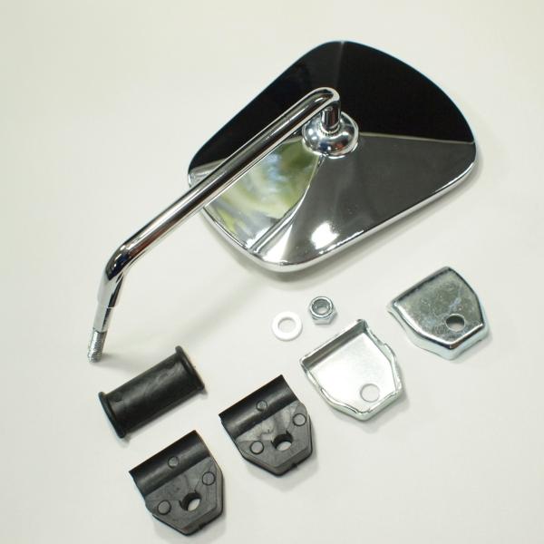 ベスパ　ミラー　ランブレッタ 丸ミラー ボルト固定式　カウルミラー クッピーニ Clamp On Mirror CUPPINI right/left クリップオンカウルミラー ベスパ