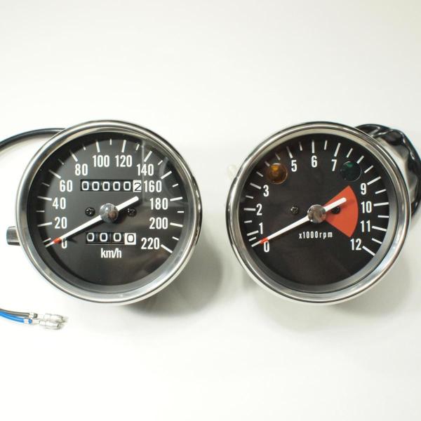 超絶特価リプロ スピード/タコメーターセット 初期H1 H1A 500SS マッハ