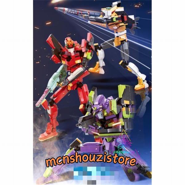 中国限定　エヴァンゲリオン　ブロック　Eva 初号機　フィギュア　エヴァ　海外 Amazon | blokees figures 初号機EVA-01 プラモデル 海外