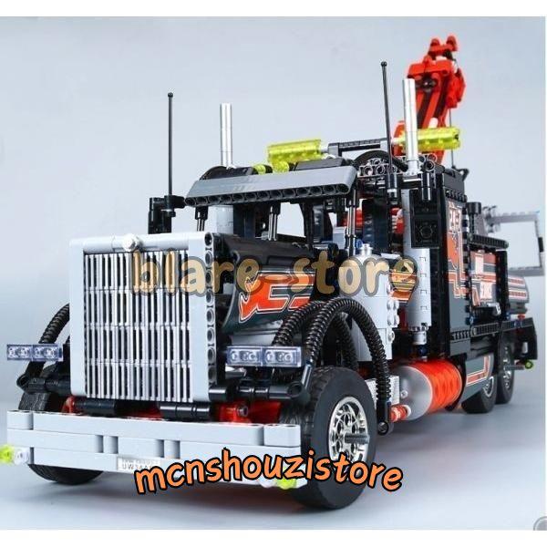 レゴ 8285 互換品 テクニック トゥートラックレッカー車 クリスマス 