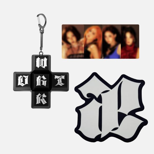 aespa 公式グッズ CLICK IT KEYCAP & MOUSE PAD SET / Dirty Work MD