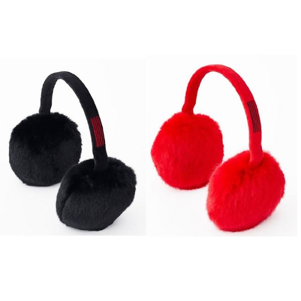公式グッズ BIGBANG LASTDANCE FUR EARMUFF（RED/BLACK