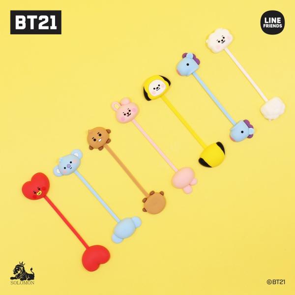 BTS 防弾少年団 BT21 公式グッズ CABLE WRAPS ケーブルラップ バンタン K-POP 韓国