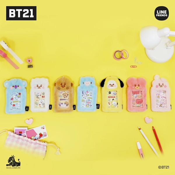 BTS 防弾少年団 BT21 TXTカップホルダー セット BTS 防弾少年団 BT21 公式グッズ PHOTO CARD KEY HOLDER VER.2