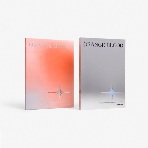 ENHYPEN KROSS 2024 orangeblood サイン入りアルバム ENHYPEN - 5th ミニアルバム ORANGE BLOOD