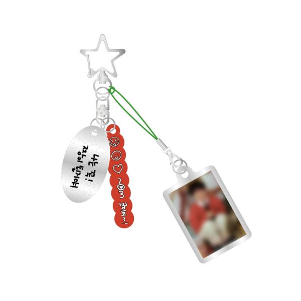 BAEKHYUN 公式グッズ ACRYLIC KEY RING アクリルキーリング / 2024 CHRISTMAS FANMEETING OFFICIAL MD EXO ベクヒョン K-POP 韓国