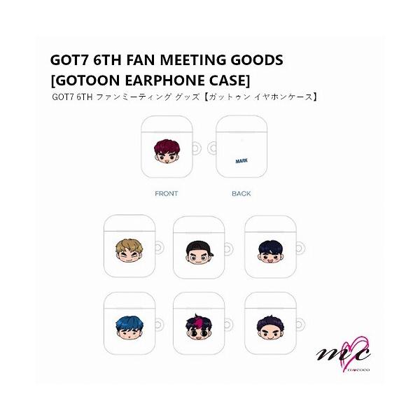 GOT7 公式グッズ [ 6th Fan Meeting Goods - GOTOON Earphone