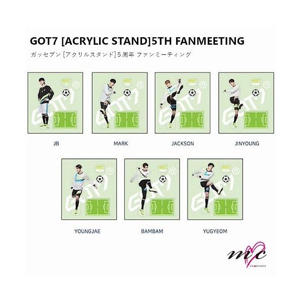 GOT7 公式グッズ 【ACRYLIC STAND】5TH FAN MEETING |K-POP