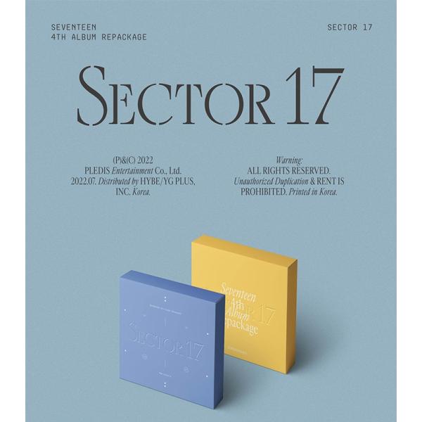 SEVENTEEN アルバム DVD リパケ CD トレカ なし SEVENTEEN｜韓国4枚目のフルアルバムリパッケージ盤『SECTOR 17