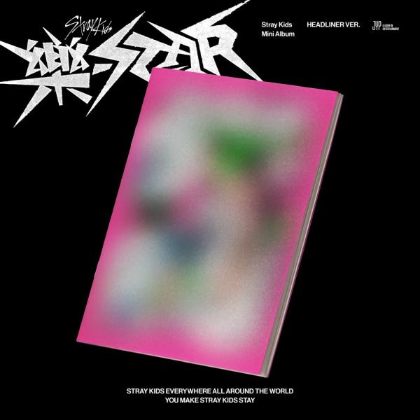 StrayKids 公式グッズ MINI ALBUM 樂-STAR HEADLINER VERアルバム CD スキズ ストレイキッズK-POP 韓国