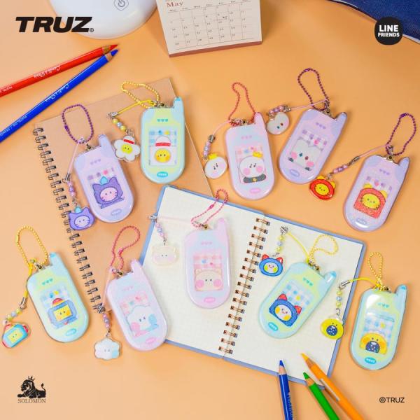 TREASURE TRUZ 公式グッズ minini RETRO PHONE KEYRING  キーリングトレジャー 韓国 K-POP