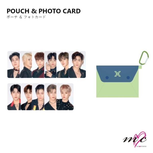 X1 公式グッズ POUCH & PHOTO CARD ポーチ フォトカード [PREMIER SHOW-CON] |K-POP 韓国
