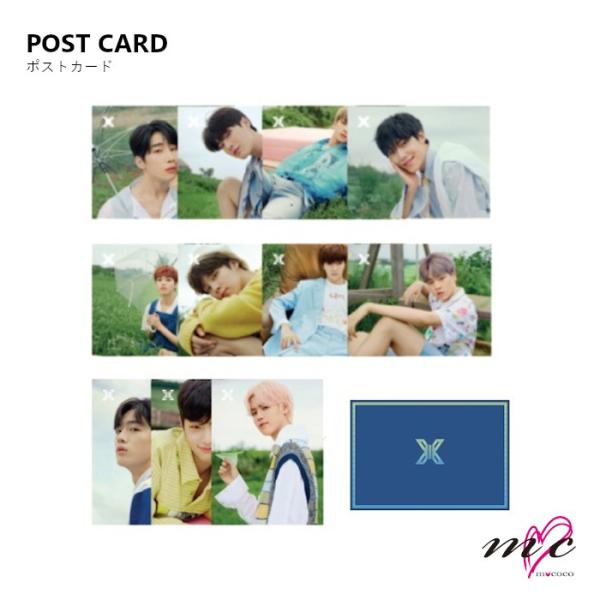 X1 公式グッズ POST CARD ポストカード [PREMIER SHOW-CON]  |K-POP 韓国