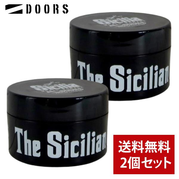 【2個セット】DOORS ドアーズ ワールドポマード SICILIA シチリア 100g 2個セット 水性 日本製 ポマード メンズ 男性