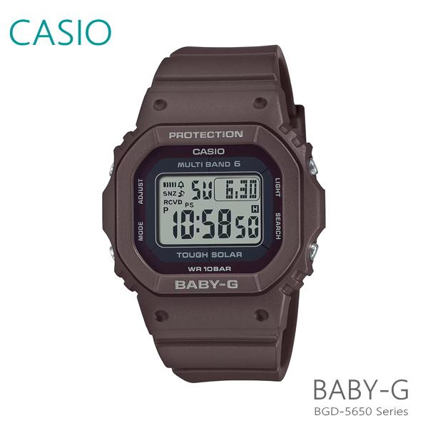 新品 BABY-G カシオ CASIO BGD-5650-5JF 保証付！ BABY-G レディース 腕時計 7年保証 カシオ ソーラー 電波 BGD-5650-5JF