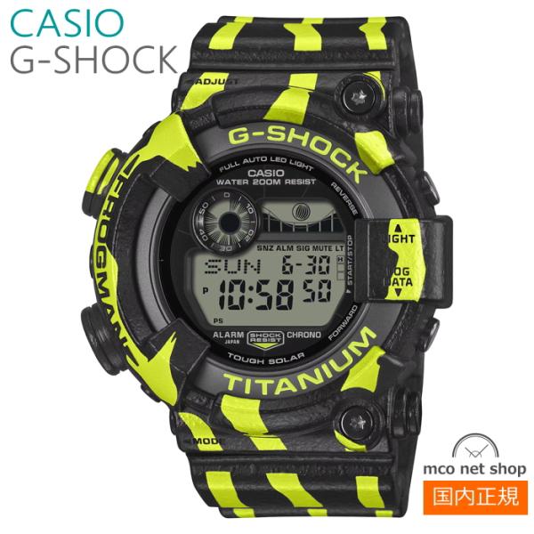 メンズ 腕時計 7年保証 送料無料 カシオ G-SHOCK FROGMAN ソーラー GW-8200TPF-1JR 正規品 ミスジヤドクガエル