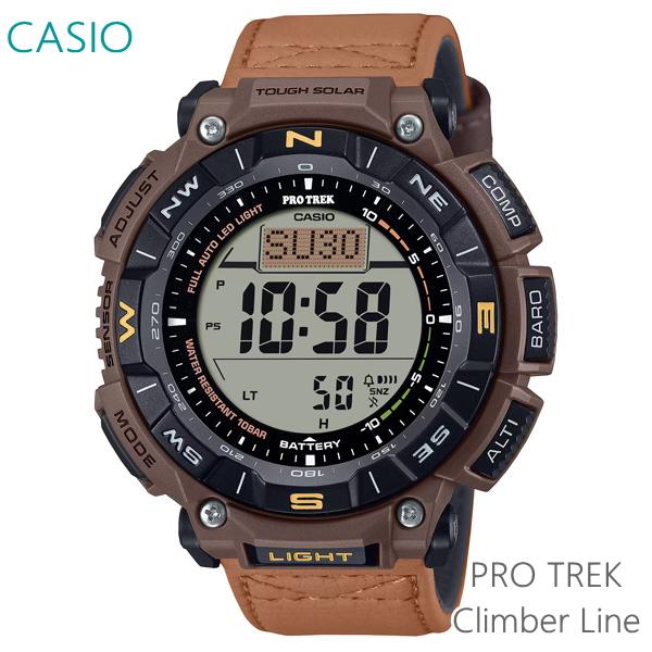 値下げ カシオ プロトレックPRG-340L-5JF ブラウン PRO TREK カシオ プロトレック メンズ 腕時計 ソーラー ブラウン