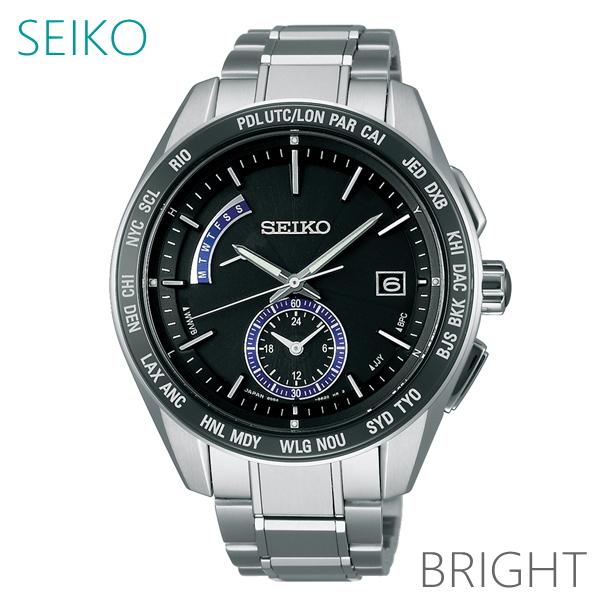 BRIGHTZ セイコー ブライツ メンズ ウォッチ ソーラー電波 腕時計 文字