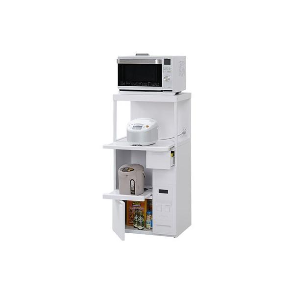 SK-306W キッチン収納レンジ台 エムケー 米びつ12kgタイプ メーカー
