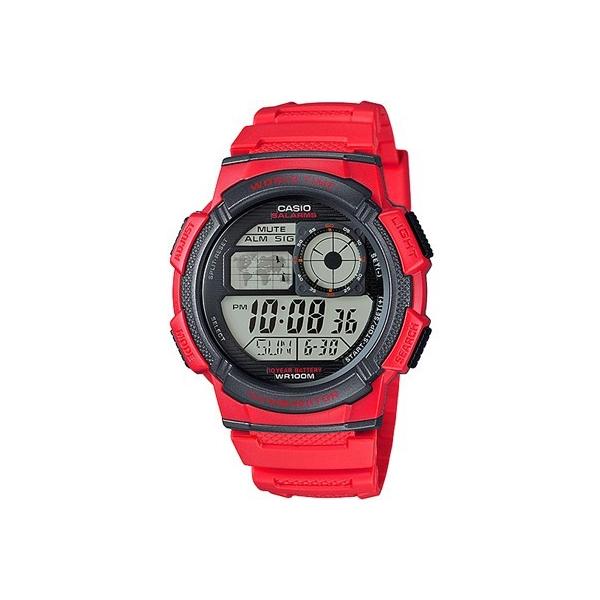 JVI X|[cEHb` 10Ch Y fW^ rv (AE16FBP-303RED) ^C}[ XgbvEHb` LEDCgt CASIO CO jOEHb`
