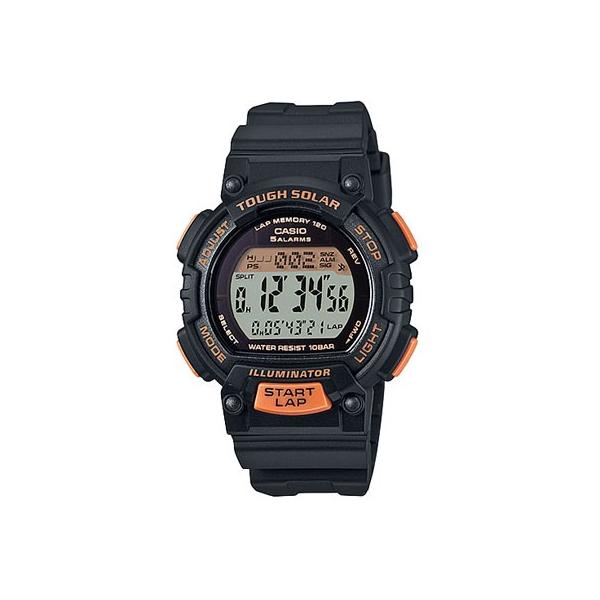 ランニングウォッチ カシオ スポーツウォッチ ランニング 10気圧防水 ソーラー デジタル レディース 腕時計 (SD15JLP-202) マラソン ランナーズ ウォッチ 時計