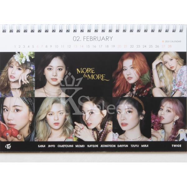 Twice K Pop 卓上カレンダー ギフト 限定特典2点付き Twice トゥワイス 卓上カレンダー 21 22年 2年分 日本国内発送 送料無料 メンバー指定可のレビュー特典付き 代購幫