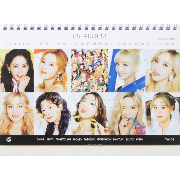 Twice K Pop 卓上カレンダー ギフト 限定特典2点付き Twice トゥワイス 卓上カレンダー 21 22年 2年分 日本国内発送 送料無料 メンバー指定可のレビュー特典付き 代購幫