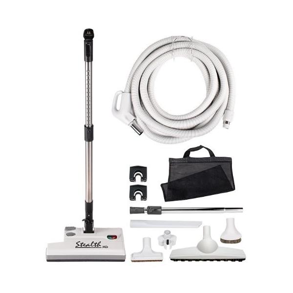 35ft Stealth Central Vacuum Accessory Kit Corded By M D Manufacturing Khabarbani Com