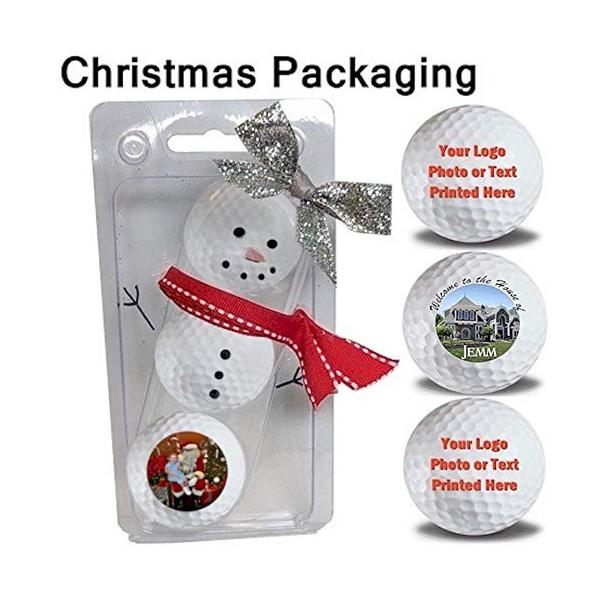 Ownテキストまたはイメージ ゴルフボール Md06x9bdfgy Madoka 3パックカスタムロゴゴルフボールアップロードyour