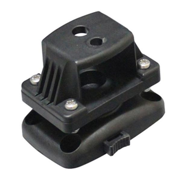 【おすすめポイント】デッキへベースを取り付けておけば、ボタンを押してワンアクションでLEDライトの取り付け・取り外しが可能です。360度角度調節も簡単。M8/M10サイズの取り付けネジ穴（LEDライト用）があります。【仕様】【本体サイズ】9...