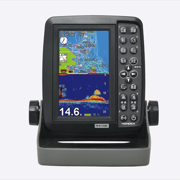 PS-611CN-2　スタンダードモデル　5型ワイド　液晶　ポータブル　プロッター魚探 PS-611CN2 　HONDEX マリン 船舶 部品 PS-611CN-2 DEEPタイプ 5型ワイド 液晶 ポータブル プロッター魚探