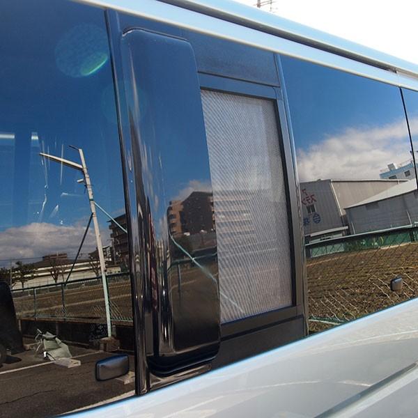 車網戸 ハイエース 0系 1型 2型 3型 銀黒 バイザーセット カーアミド 車中泊 防虫 外装パーツ Mdn0039 Mdnマドンナ 通販 Yahoo ショッピング