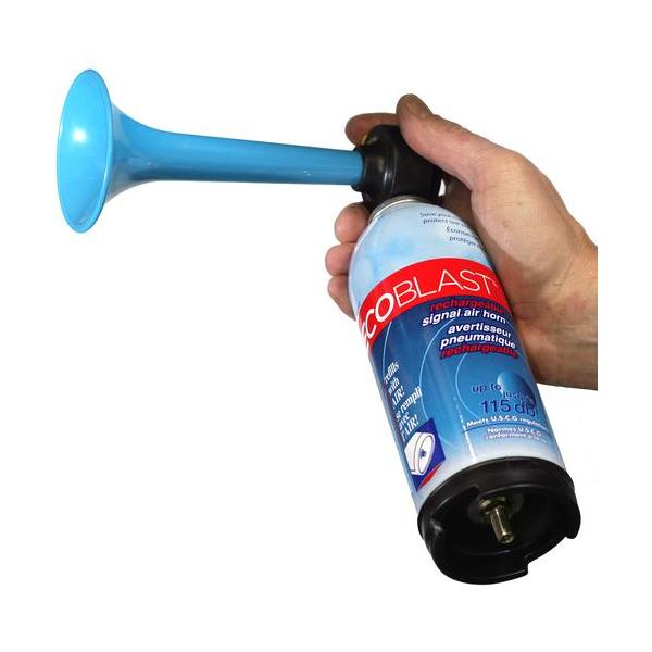 エコブラストエアホーン SMI-EAH-K | 空気補充式 115db 大音量 スポーツ マリンホーン 熊除け エアポンプ付き 災害備え 防災 イベント 運動会 防災用品 小学校