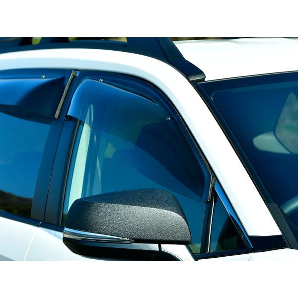 OXバイザースポーティーカット フロント バイザー トヨタ RAV4 PHV AXAP54 MXAA52 MXAA54 AXAH52 AXAH54ドアバイザー 