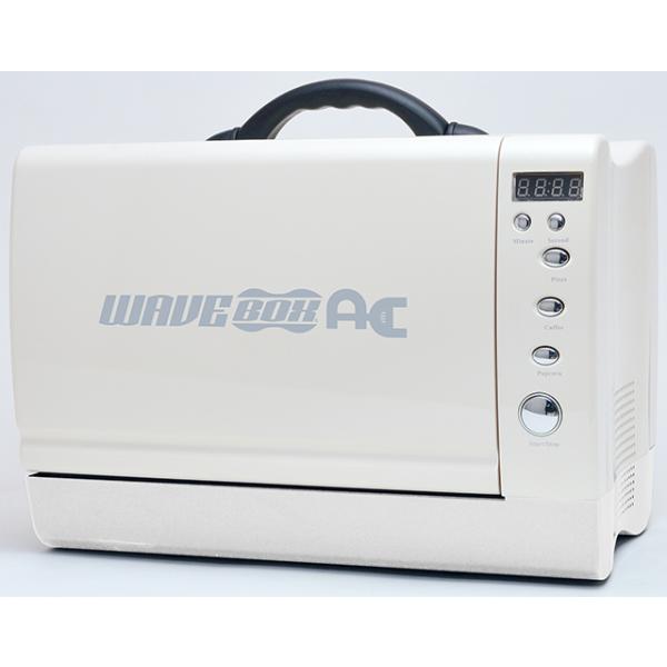 WAVE BOX ポータブル電子レンジ AC100V コイズミ カルコア ブルー