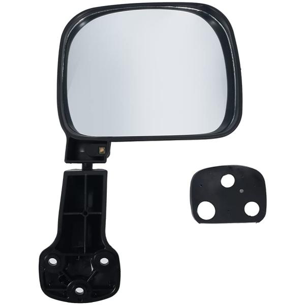 ■適合車種：トヨタ ハイエース 200系1〜6型対応のリアアンダーミラー です。標準車、ワイド車共に取付可能です。取付はビス留めとなります。ミラー破損時の交換用にオススメな社外品です。取り付けることにより安全性ＵＰ！見えにくい後方も「リアア...