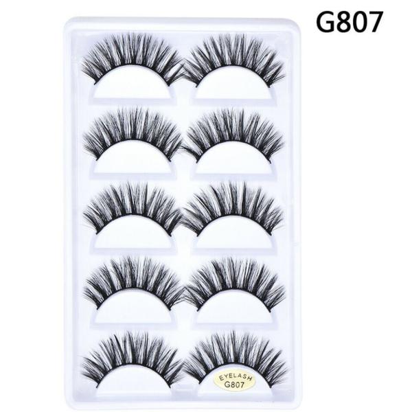 海外製3d つけま つけまつげ ５個セット 半額 評価を入れて送料無料