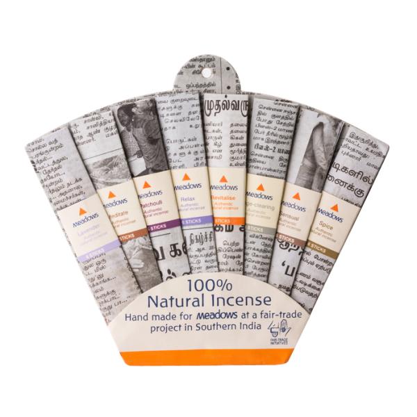 種類のナチュラルインセンスを6本ずつ詰め合わせにしました。初めてインセンスを購入される場合やシーンに応じて使い分けたい方、贈り物におすすめです