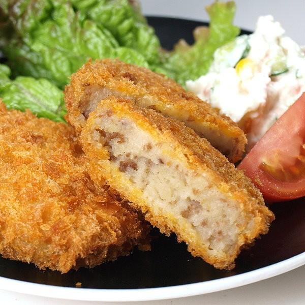 売れてます★定番のビーフコロッケ！冷凍手作り風ビーフコロッケ８０ｇ４個。北海道産の男爵を使用し、お肉屋さんのコロッケをイメージして作りました♪お歳暮・お中元・ギフト・プレゼント・ご贈答用にもおすすめです。おやつに！ごはんのおかずに！お弁当に...