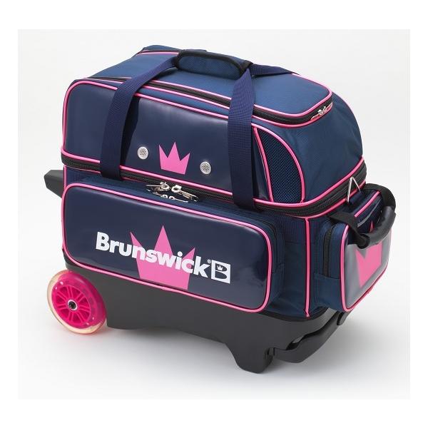 Brunswick プレミアムダブルローラボウリング用赤黒 Brunswick プレミアムダブルローラボウリング用赤黒 Brunswick