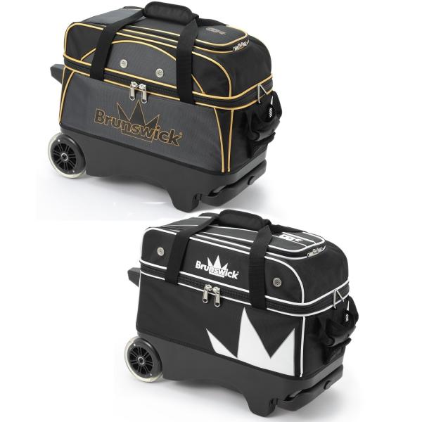 BB170 ブランズウィック コンパクト・ダブルローラー ボウリングバック / BRUNSWICK DOUBLE ROLLER BAG