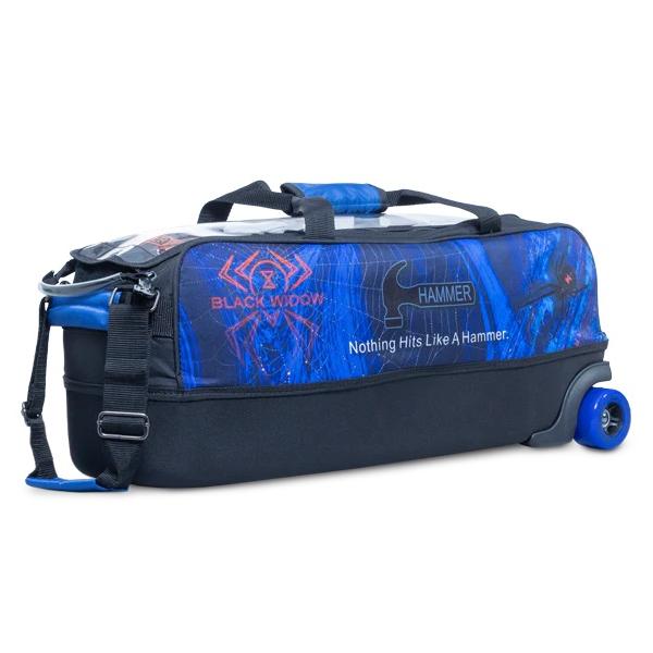 新品未開封　ブラックウィドートリプルトウト　3ボールボウリングツアーバッグ ブラックウィドー トリプルトウト(2025) HAMMER / Black Widow