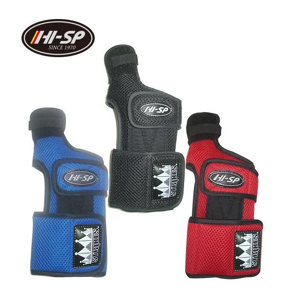 ∞ HSW-２ リスタイ∞メーカー：HI-SP（ハイスポーツ）サ イ ズ：サイズ：Ｓ・Ｍ・Ｌ（投げ手によって左右のモデルがあります）カラー：ブラック・ブルー・レッド材質：ポリエステルニットメッシュ用   途 ：ボウリング　リスタイコブラ型、...