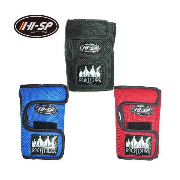 ∞ HSW-4 リスタイ∞メーカー：HI-SP（ハイスポーツ）サ イ ズ：サイズ：Ｓ・Ｍ・Ｌ（投げ手によって左右のモデルがあります）カラー：ブラック・ブルー・レッド材質：ポリエステルニットメッシュ小型、リストマスター型、リスト固定ソフトリス...