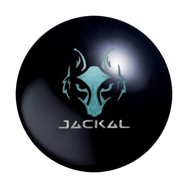 ブラック ジャッカル モーティブ ボウリングボール : jackal-black 
